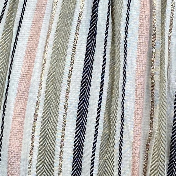 Blue Island Striped V Neckline Jumpsuit - Picture 2 of 2